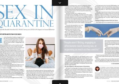 Sexual Health Magazine: Sex in Quarantine